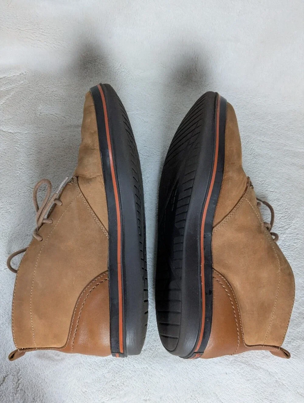 Tommy Bahama Reflexology Riker Tan Chukka Ankle Boots Mens Suede Size 10D